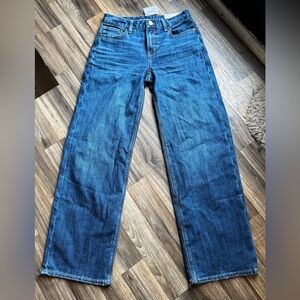 American Eagle Curvy Stovepipe Jeans - Dark Blue Denim